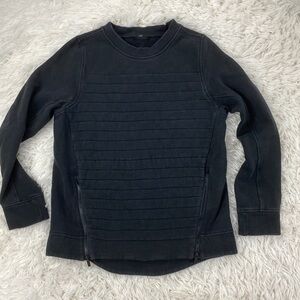 Lululemon Fleece Be True Crew Black
